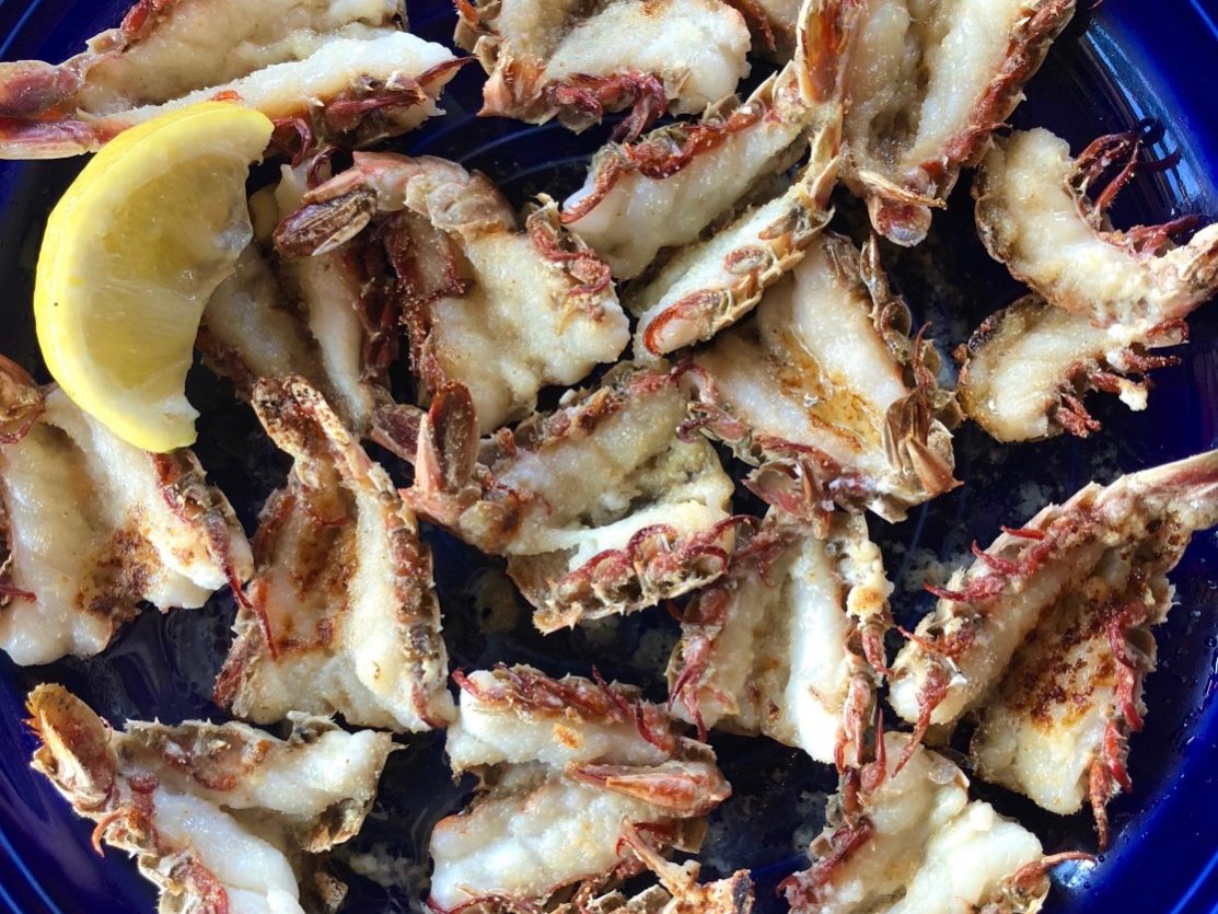 grills best restaurant rock shrimp Port Canaveral